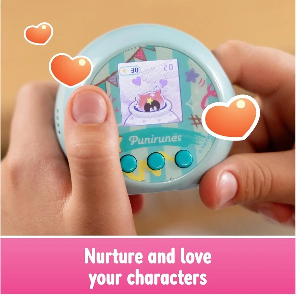 Punirunes, Interactive Digital Toy with 55 Squishy Characters Inside.